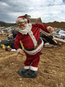 Hagerstown Dumpster Rental Company finds Santa at Landfill
