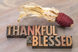 Happy Thanksgiving from BlueBox Rental dumpster company in Hagerstown, MD