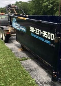 BlueBox Rental dumpster company in Hagerstown, MD