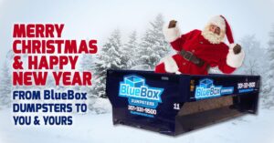BlueBox Rental dumpsters Christmas wish